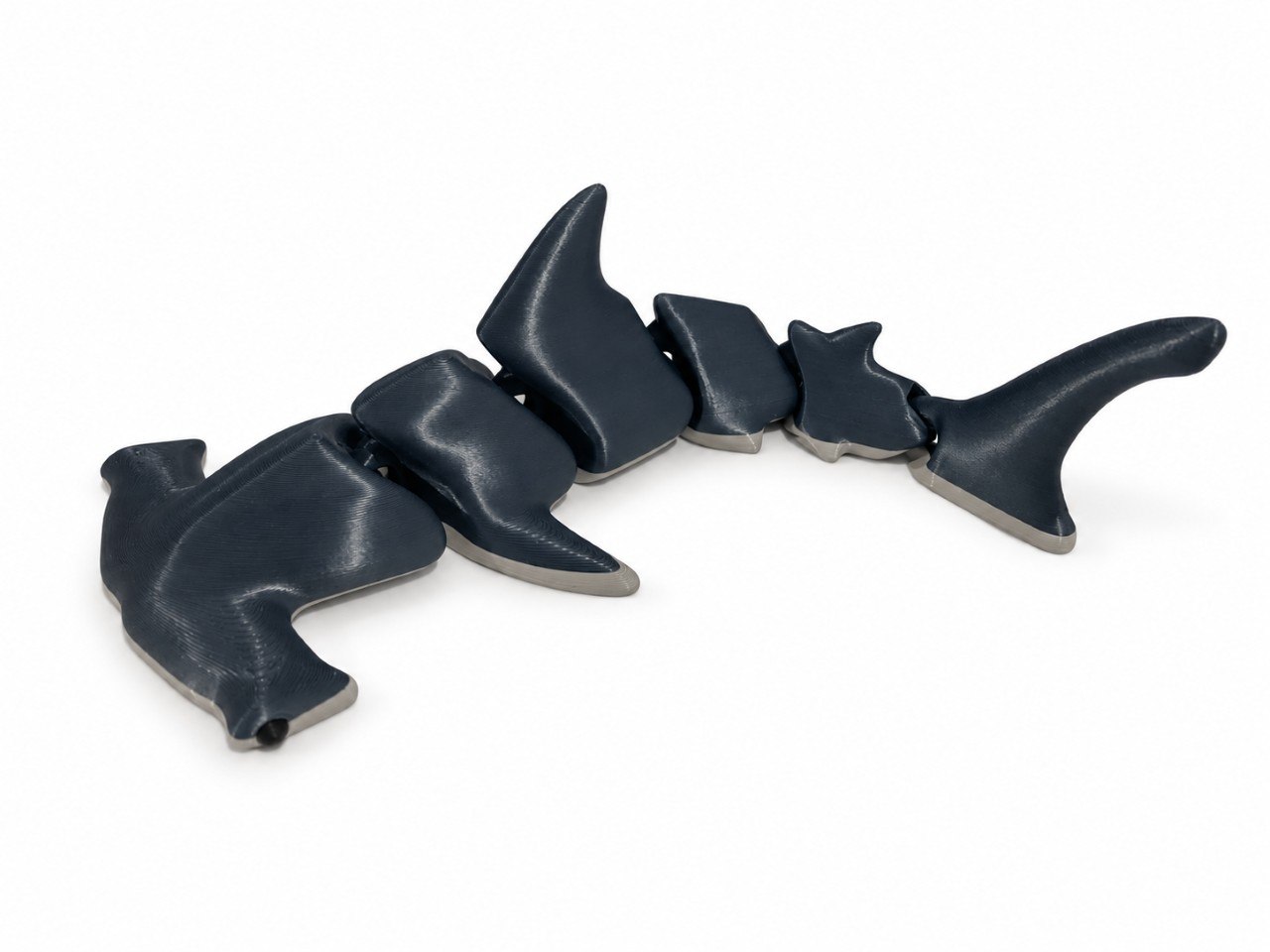 Animais Aquáticos Articulados 3D – Axolote e Tubarões